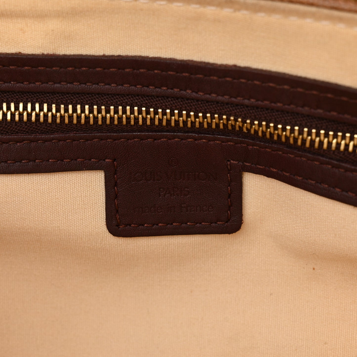 Mini Monogram Alma Long Cherry