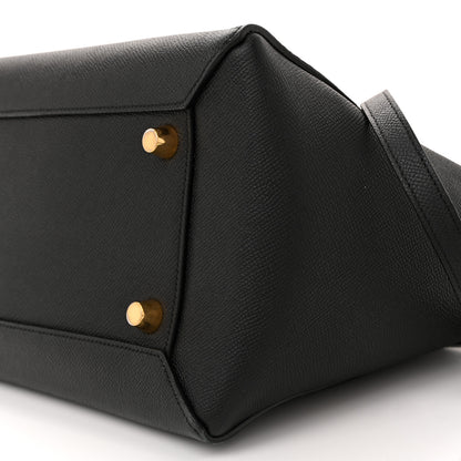 Celine Grained Calfskin Mini Belt Bag Black 8 of 11