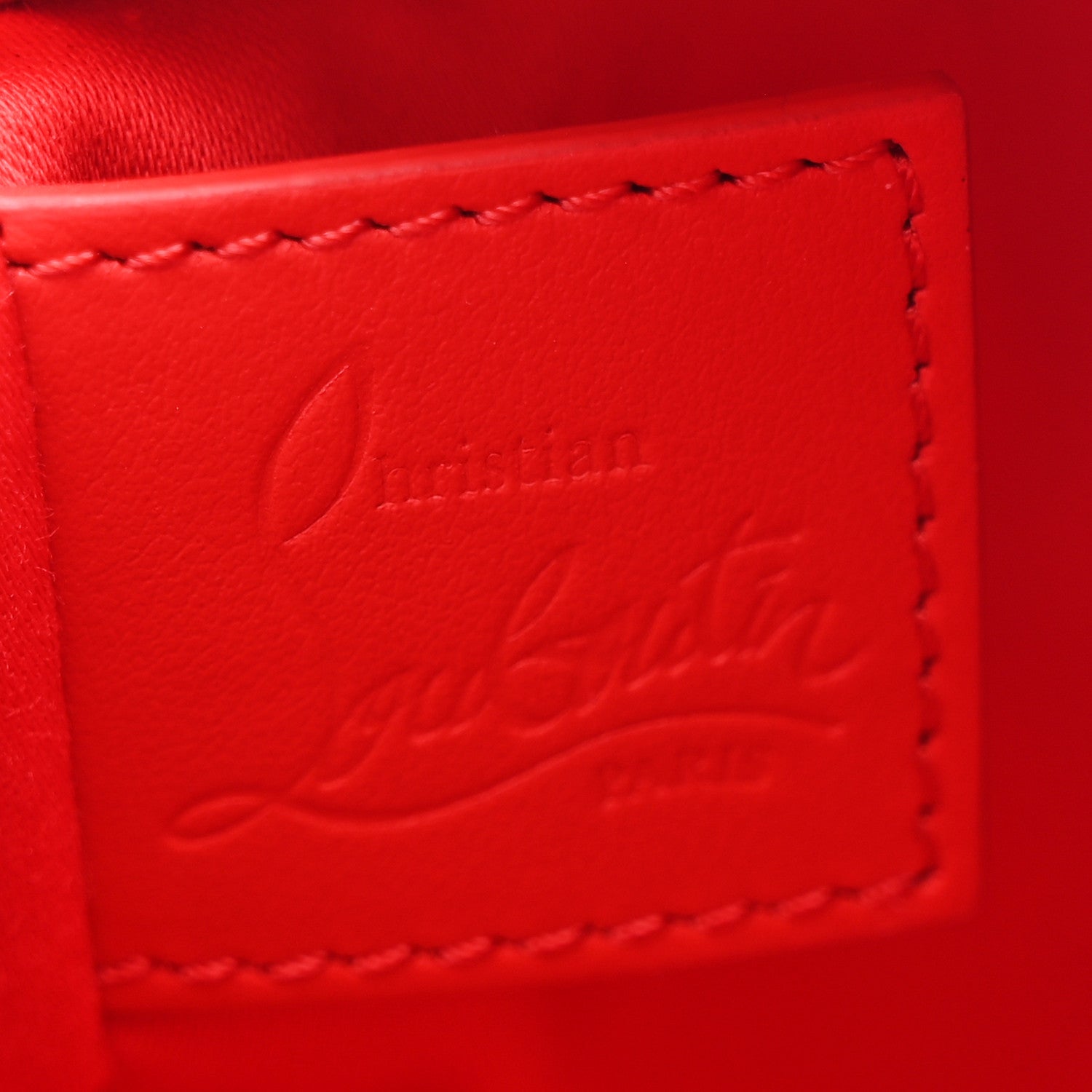 Christian Louboutin Calfskin Studded Le 54 Shoulder Bag Calipso 6 of 11