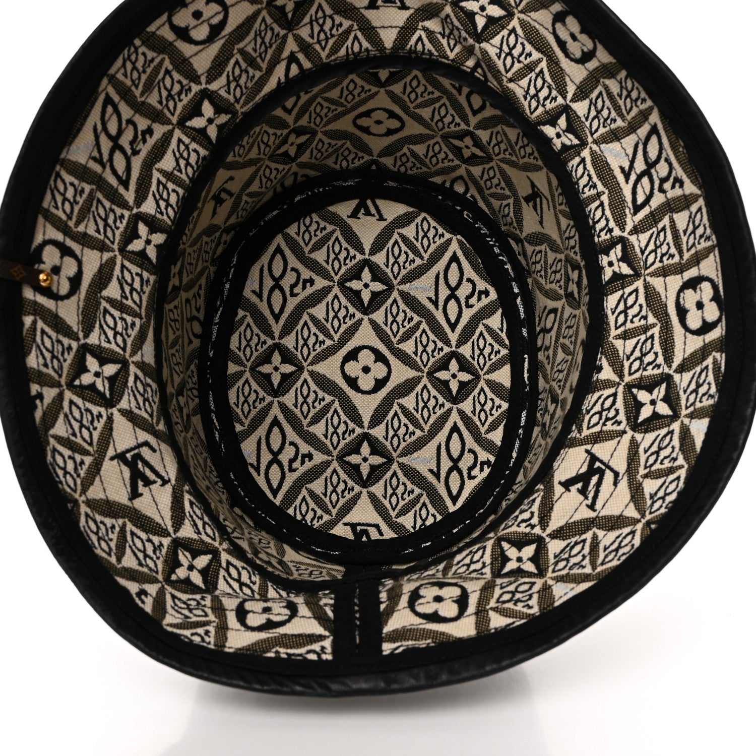 Louis Vuitton Jacquard Since 1854 Bucket Hat M Grey 8 of 10