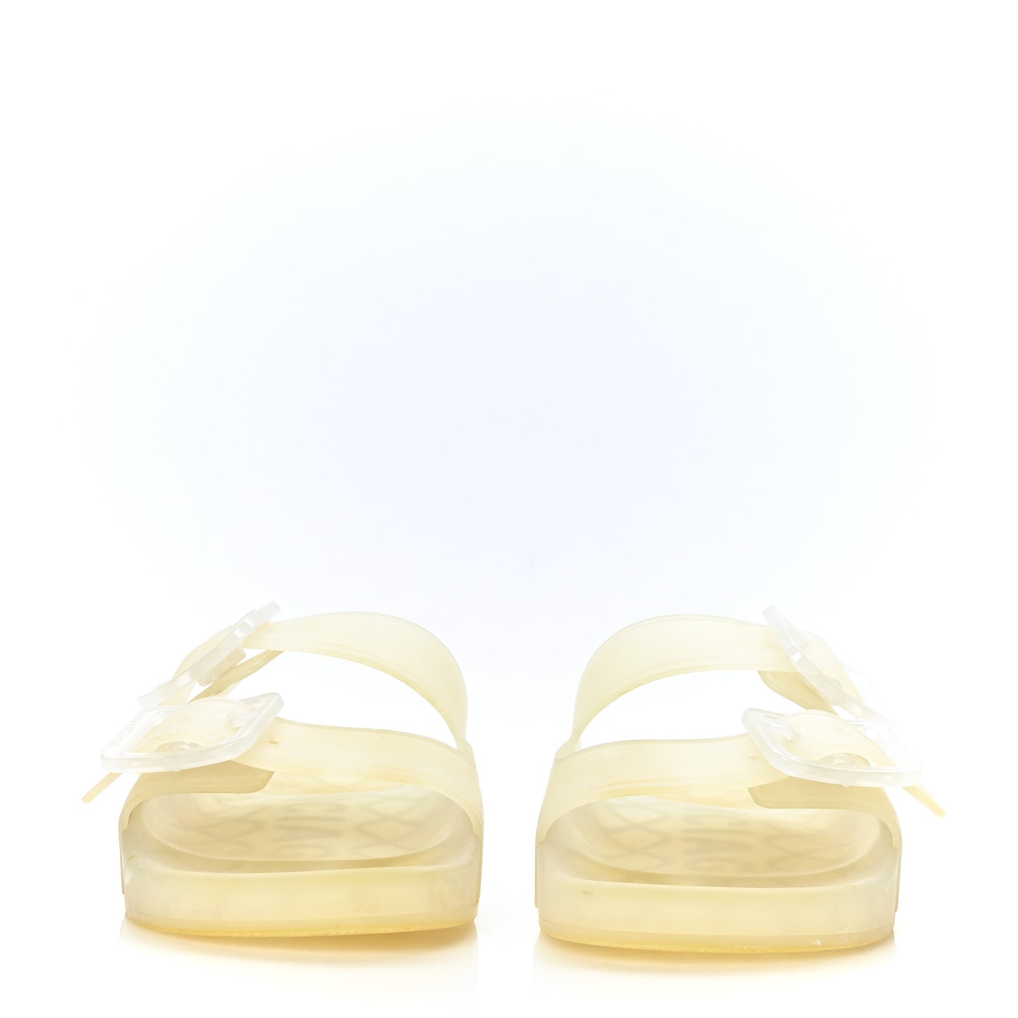 Technical Polyurethane Mallorca Slide Sandals 37 Transparent