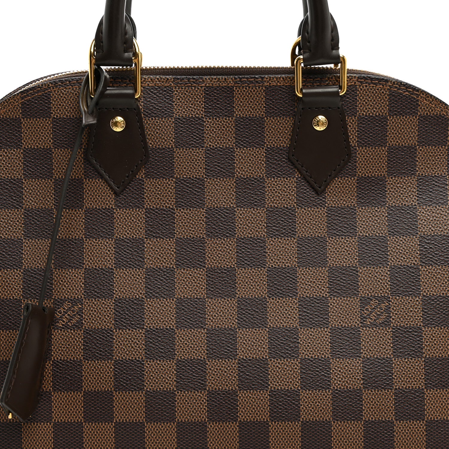 Louis Vuitton Damier Ebene Alma PM 7 of 10