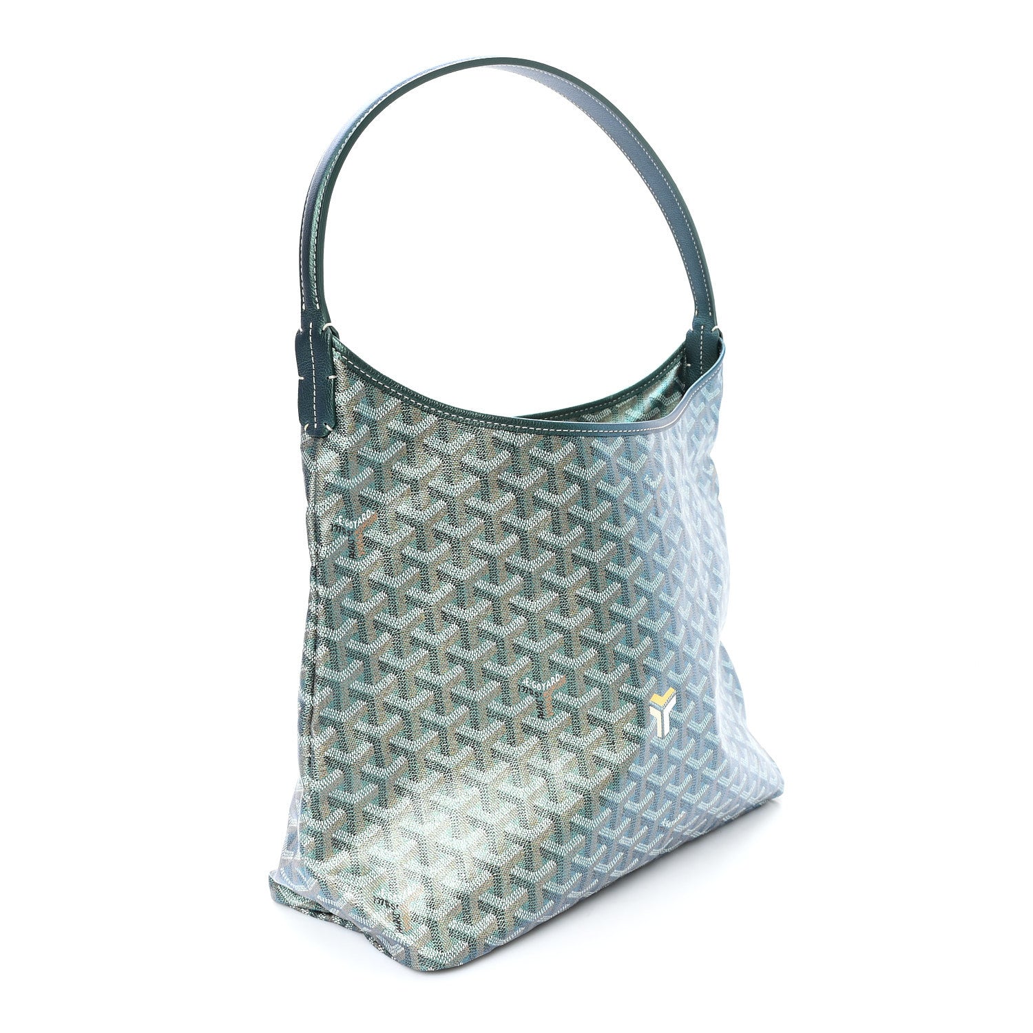 Goyard Iridescent Goyardine Boheme Hobo Pearly Green 4 of 11