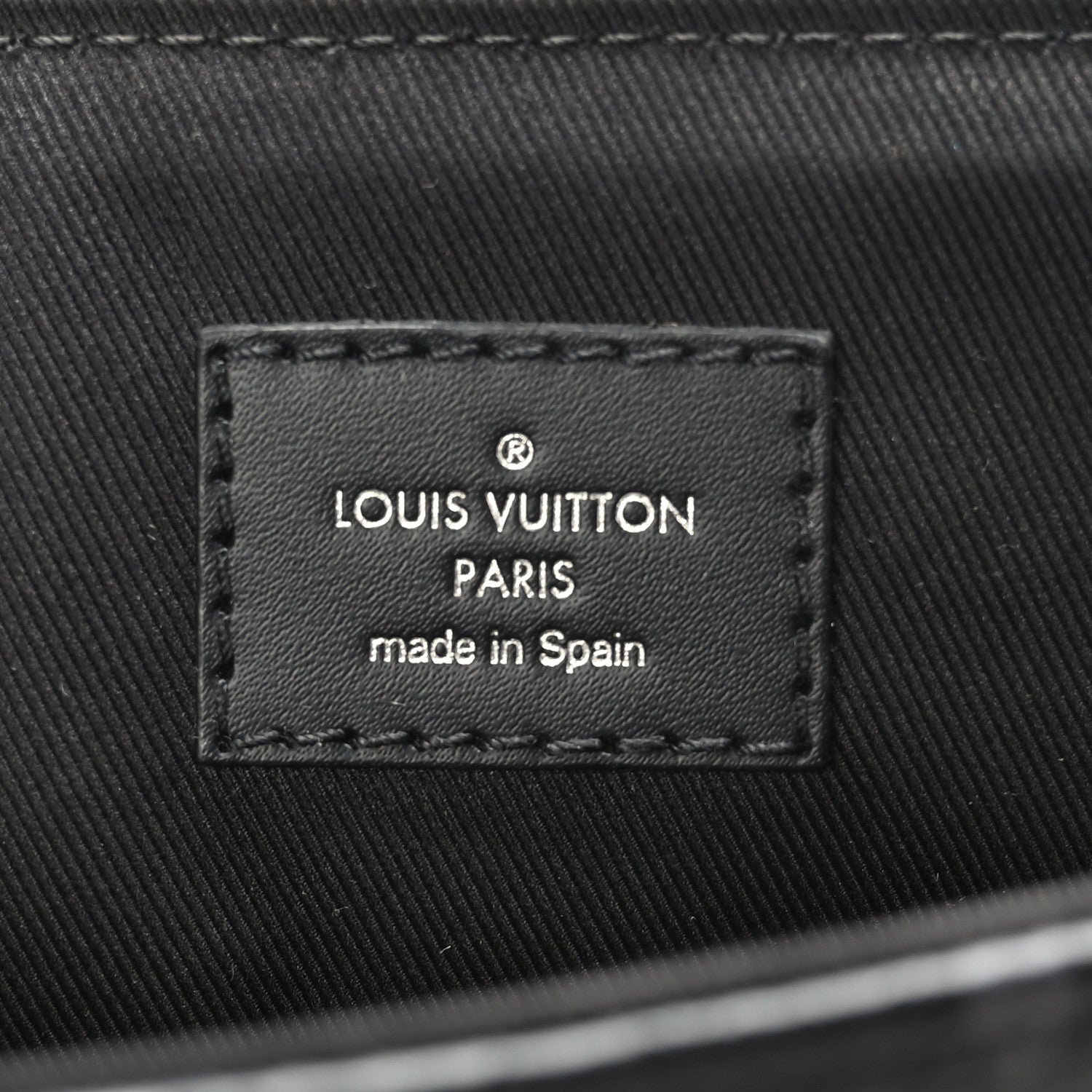 Louis Vuitton Monogram Eclipse District PM Black 6 of 8