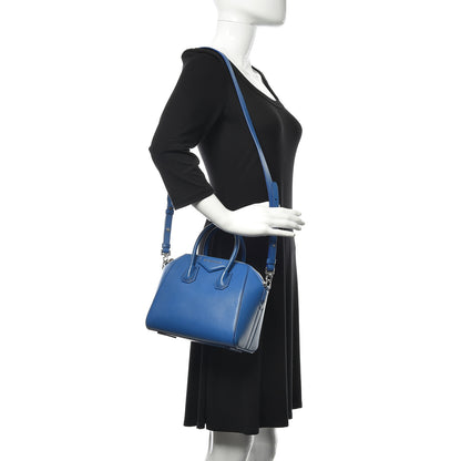 Givenchy Sugar Goatskin Mini Antigona Indigo Blue 2 of 12