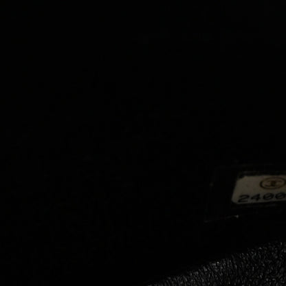 Chanel Crumpled Calfskin Quilted Jumbo Double Flap So Black 7 of 10