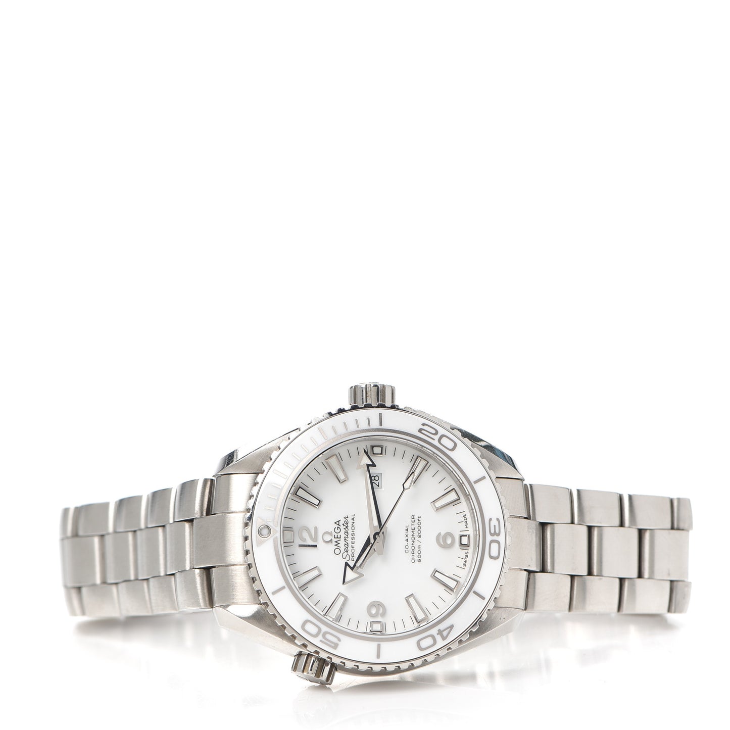 Stainless Steel 37mm Seamaster Planet Ocean Automatic Watch White 232.30.38.20.04.001