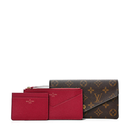 Louis Vuitton Monogram Jeanne Wallet Fuchsia 1 of 7
