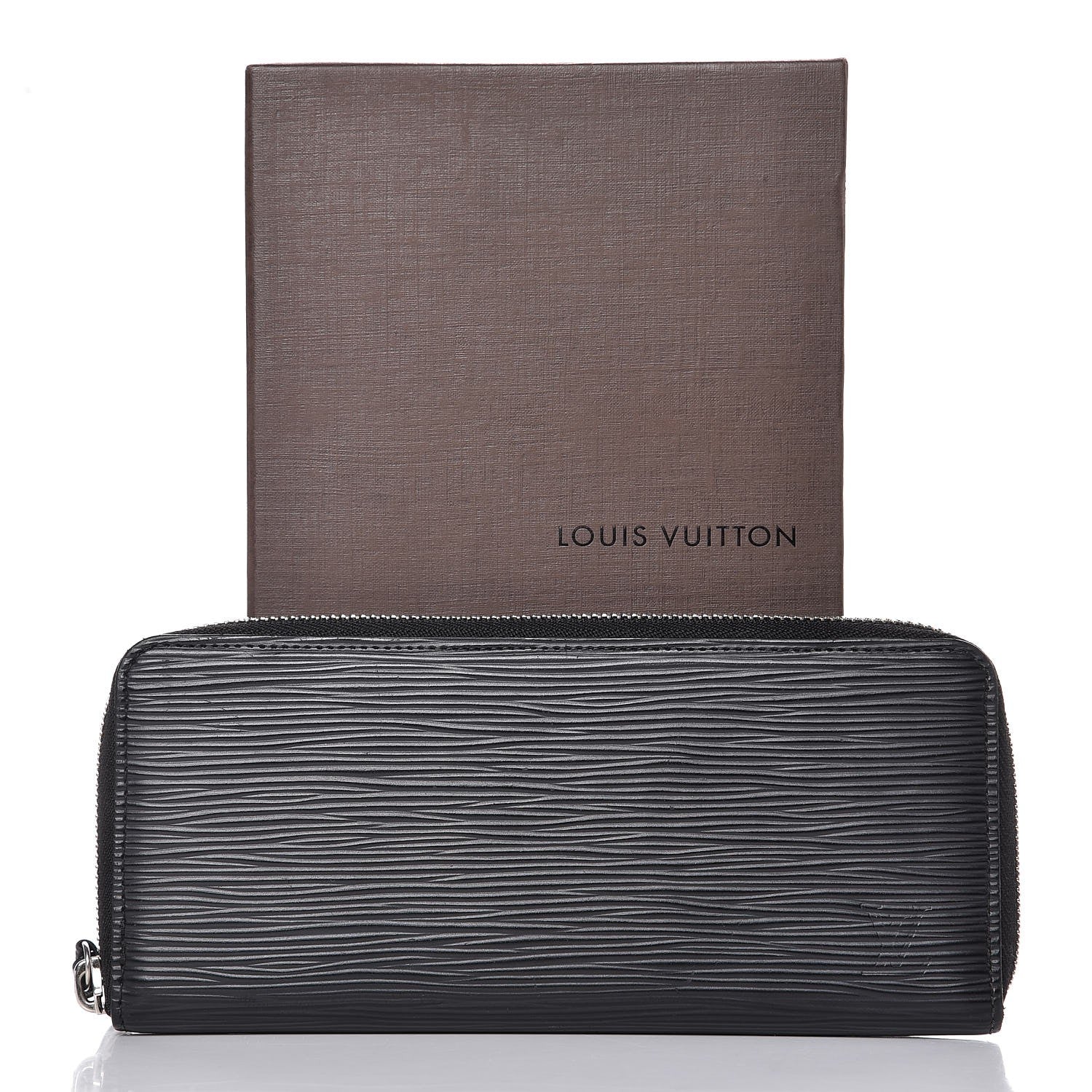 Louis Vuitton Epi Clemence Wallet Black 8 of 8