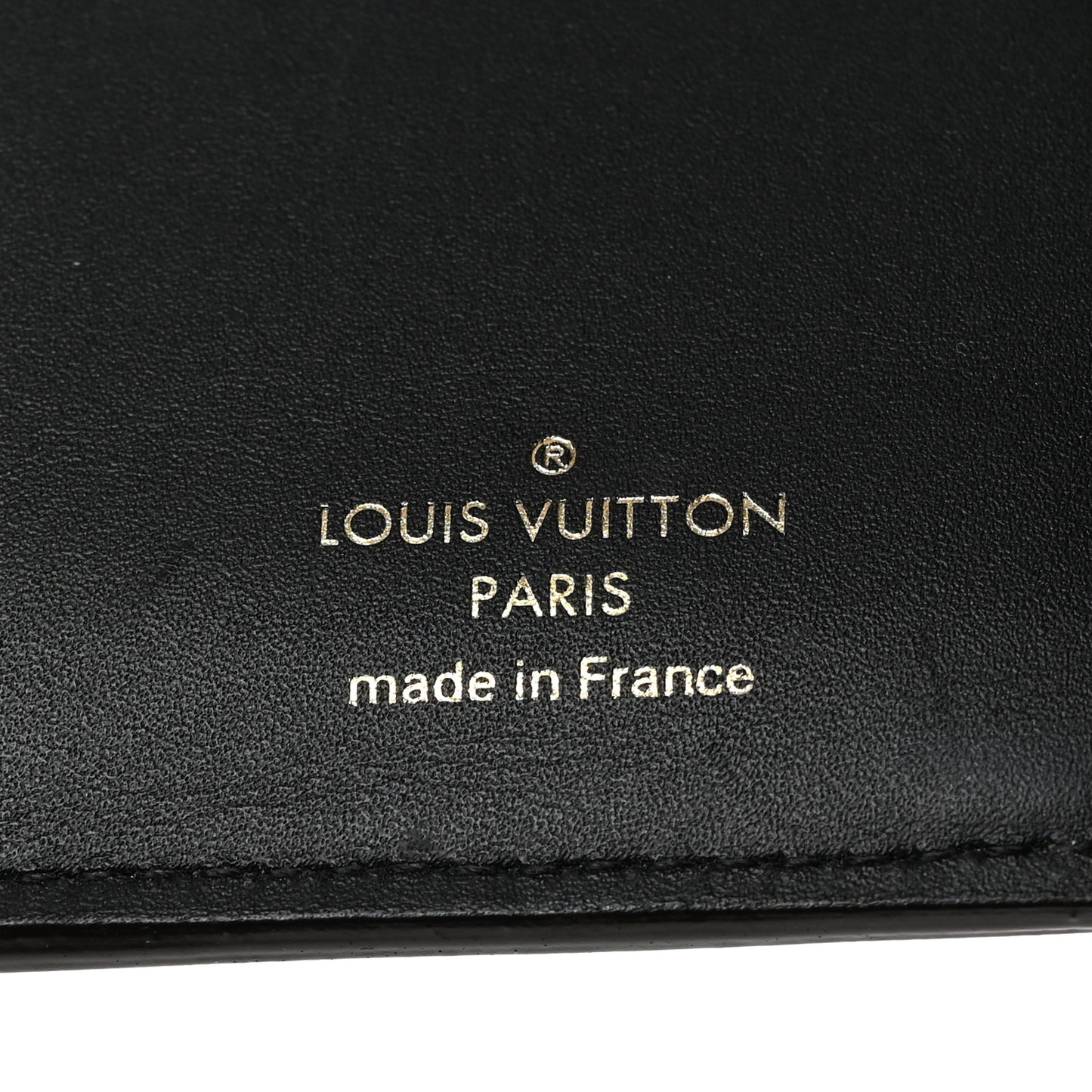 Monogram Flower Lock Compact Wallet Black
