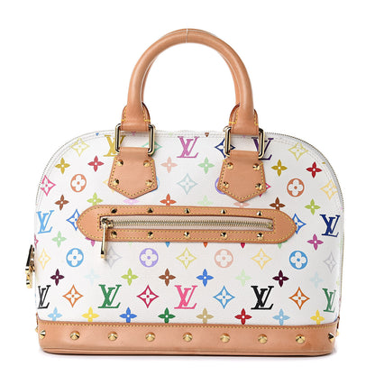 Louis Vuitton Monogram Multicolor Alma White 1 of 15