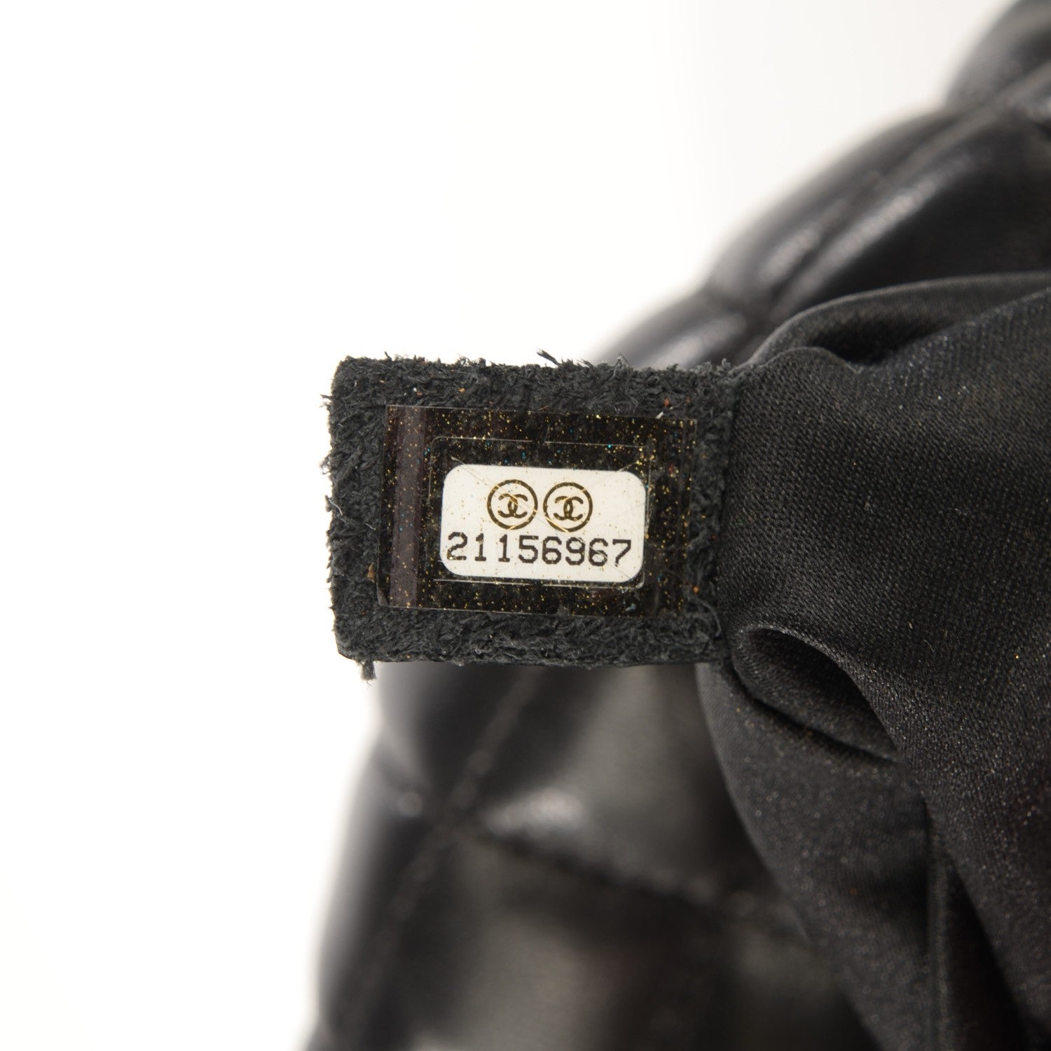 Chanel Lambskin Quilted Banane Waist Bag Fanny Pack Black 7 of 8