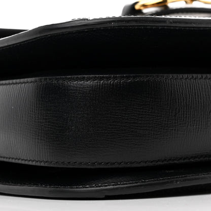 Gucci Pony Hair Zebra Striped Horsebit 1955 Shoulder Bag White Brown Black 9 of 13