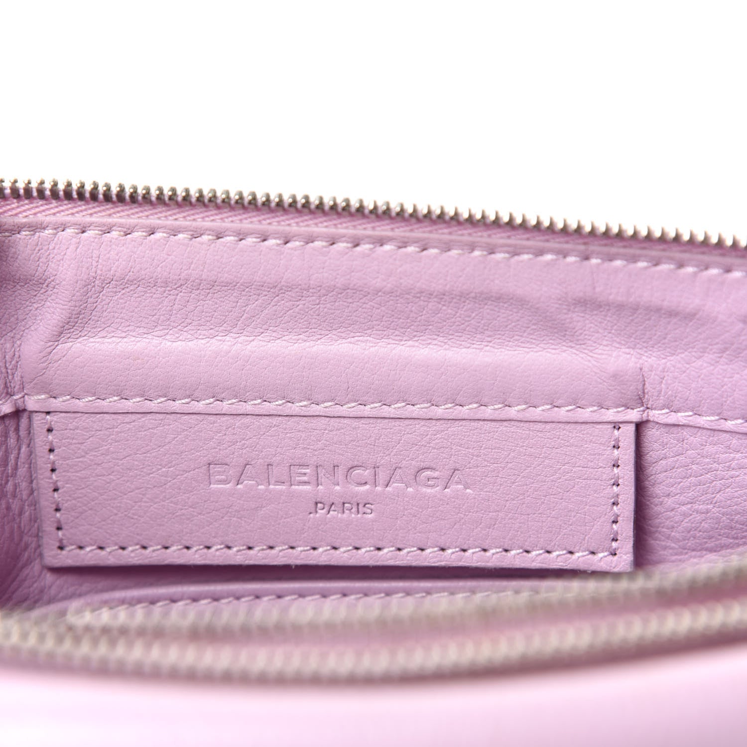 Balenciaga Calfskin Papier Mini Triple Crossbody Rose Orchid 6 of 9