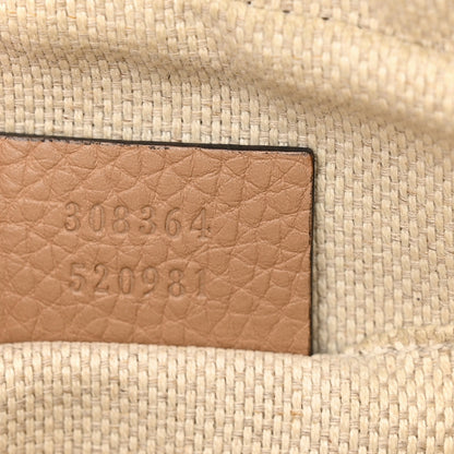 Gucci Pebbled Calfskin Small Soho Disco Bag Camelia 8 of 15