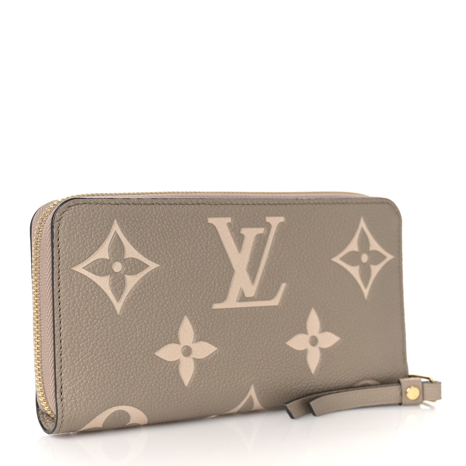 Louis Vuitton Empreinte Monogram Giant Zippy Wallet Tourterelle Creme 3 of 8