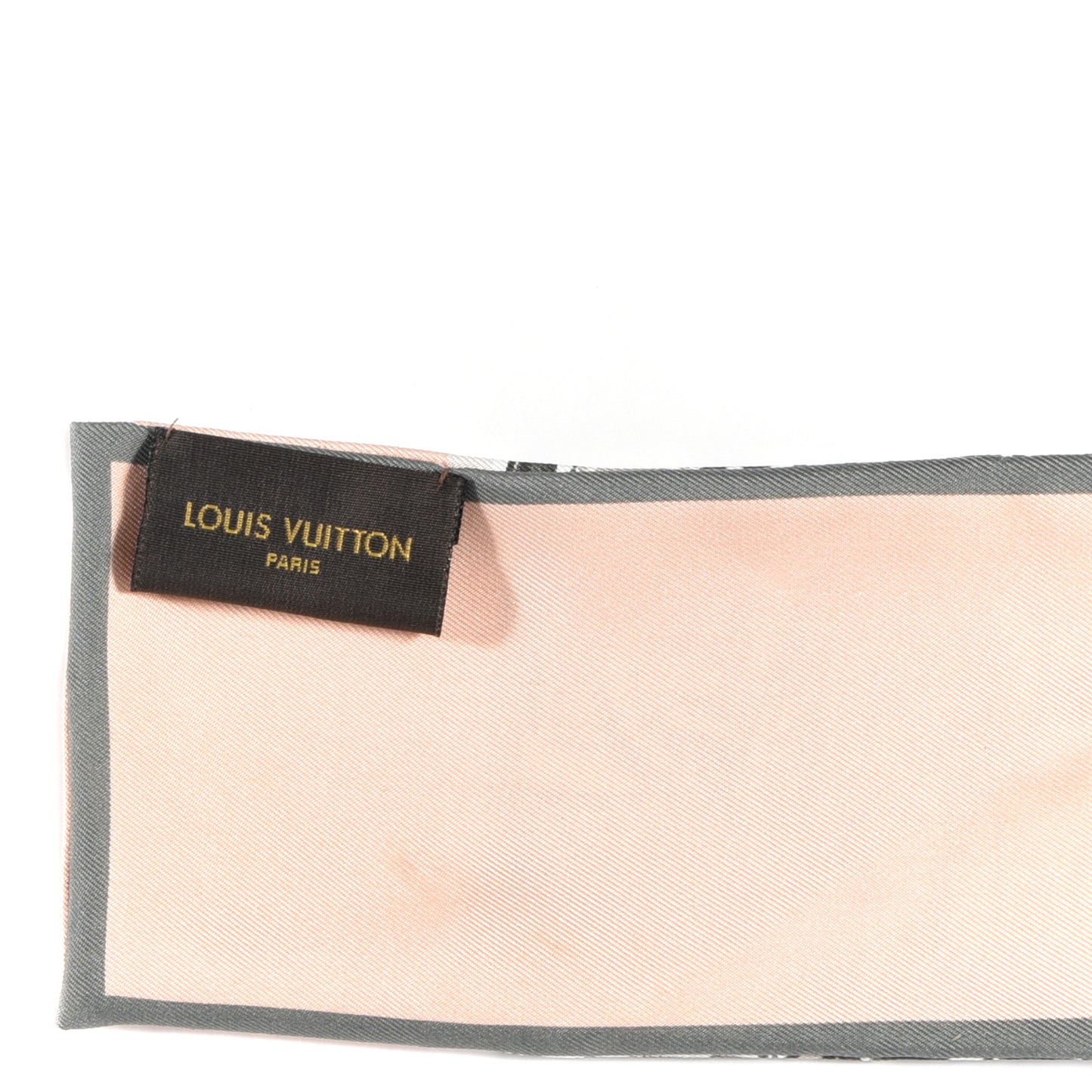 Silk Monogram Trunks Bandeau Rose Poudre