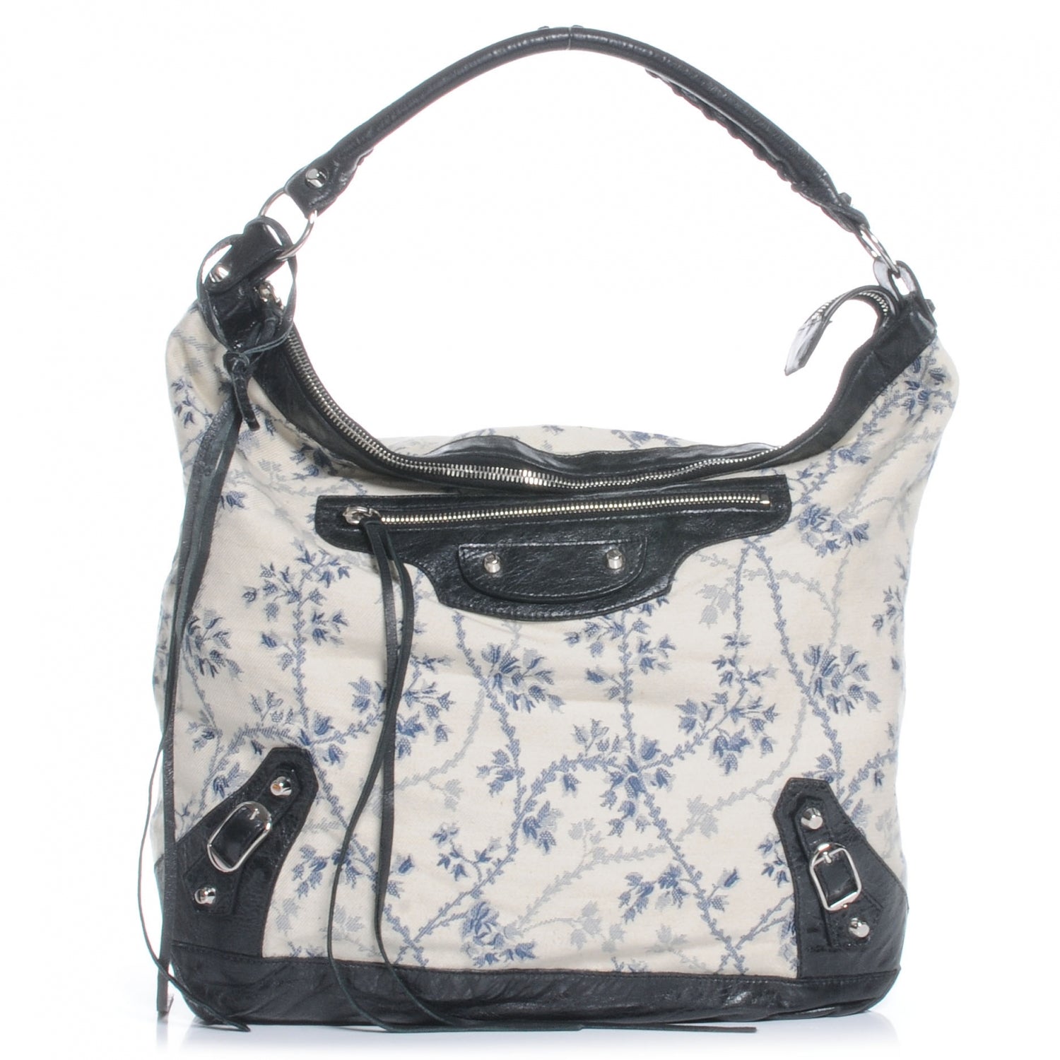 Balenciaga Chevre Toile De Jouy Floral Day Tote 1 of 7