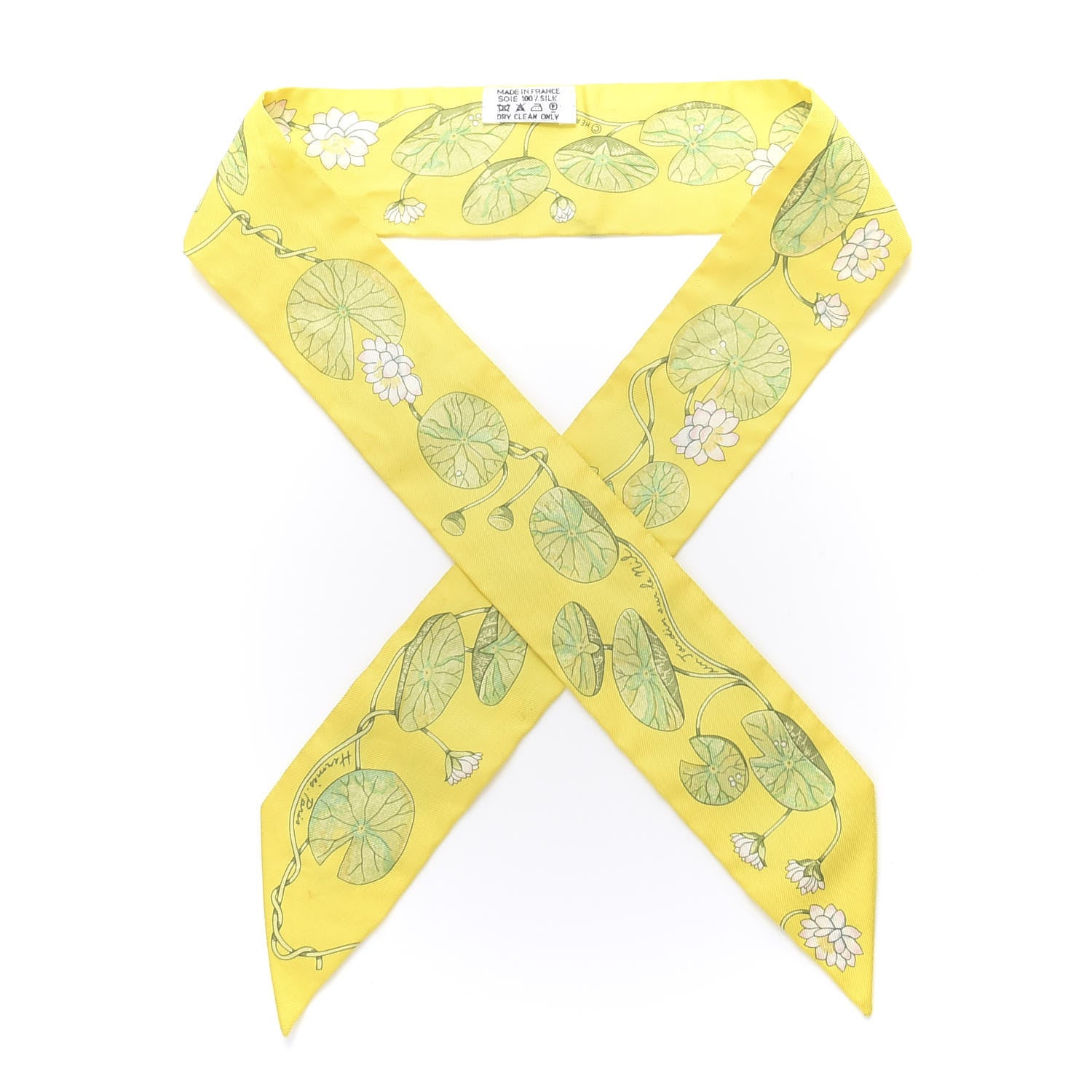 Hermes Silk Un Jardin Sur Le Nil Twilly 1 of 6