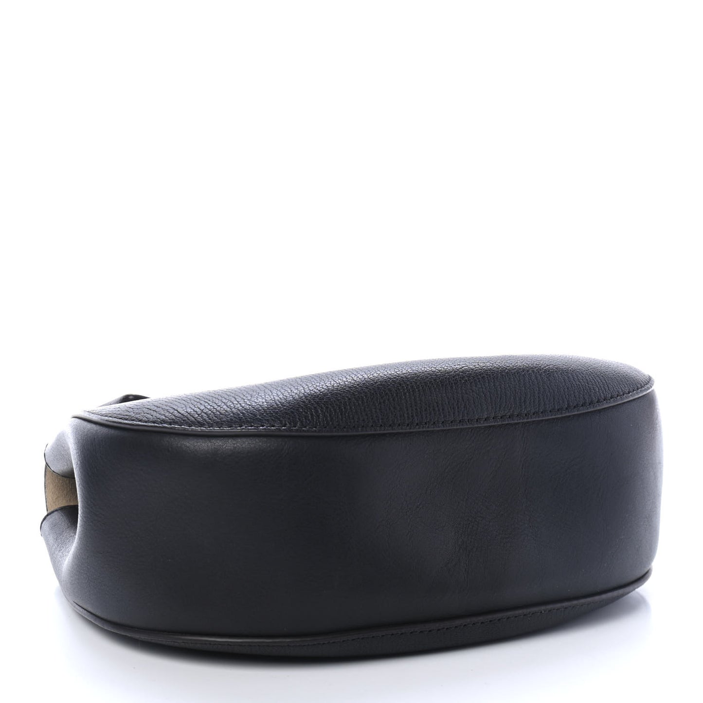 Grained Lambskin Drew Shoulder Bag Black