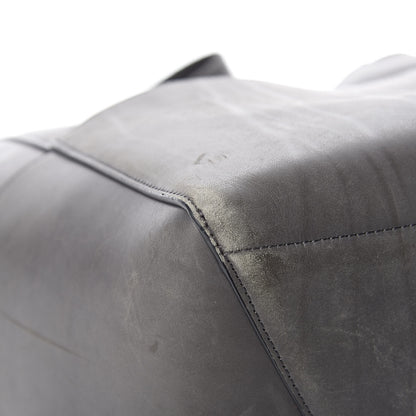 Celine Smooth Calfskin Sangle Bucket Bag Grey 8 of 12