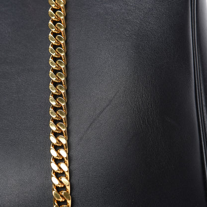 Saint Laurent Soft Calfskin Monogram Cassandre Shopper Black 10 of 19