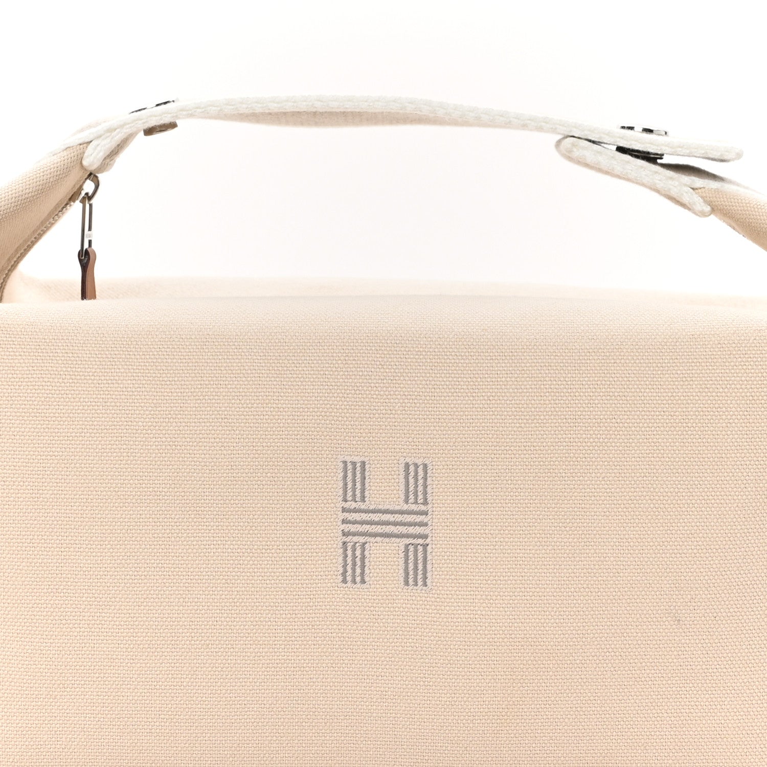 Hermes Canvas Large Bride-A-Brac Pouch Natural 7 of 9