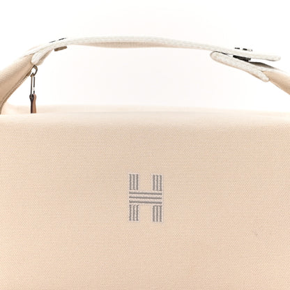 Hermes Canvas Large Bride-A-Brac Pouch Natural 7 of 9