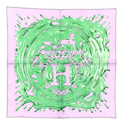 Hermes Silk Peinture Fraiche Scarf 45 Mauve Menthol 1 of 5