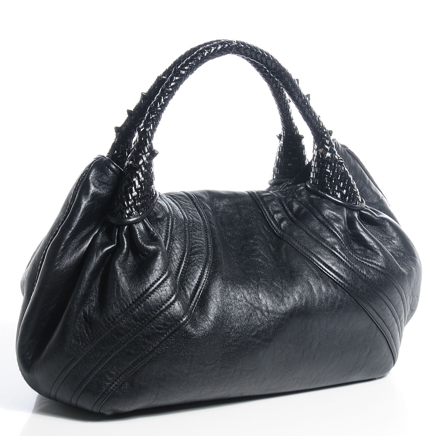 Fendi Nappa Nuvolata Spy Black 3 of 9