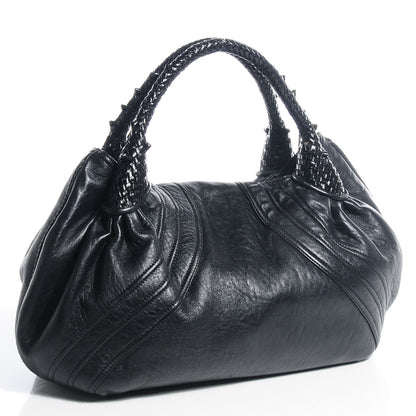 Fendi Nappa Nuvolata Spy Black 3 of 9