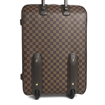 Louis Vuitton Damier Ebene Pegase 55 Rolling Luggage 14 of 15
