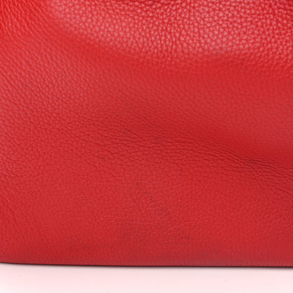 Christian Dior Smooth Calfskin Large Diorissimo Tote Red 15 of 20