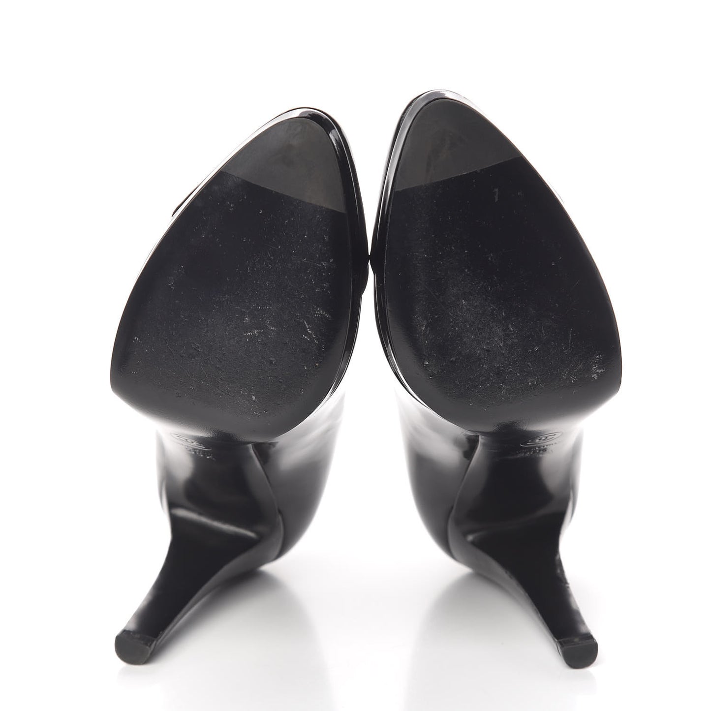 Patent Cap Toe CC Pumps 38.5 Black
