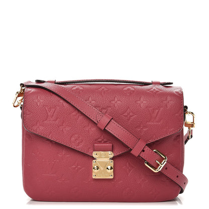 Louis Vuitton Empreinte Pochette Metis Rose Bruyere 1 of 8