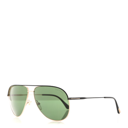 Tom Ford Aviator Erin Sunglasses TF466 Gold 1 of 8