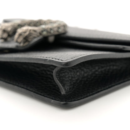 Gucci Calfskin Super Mini Dionysus Shoulder Bag Black 9 of 11
