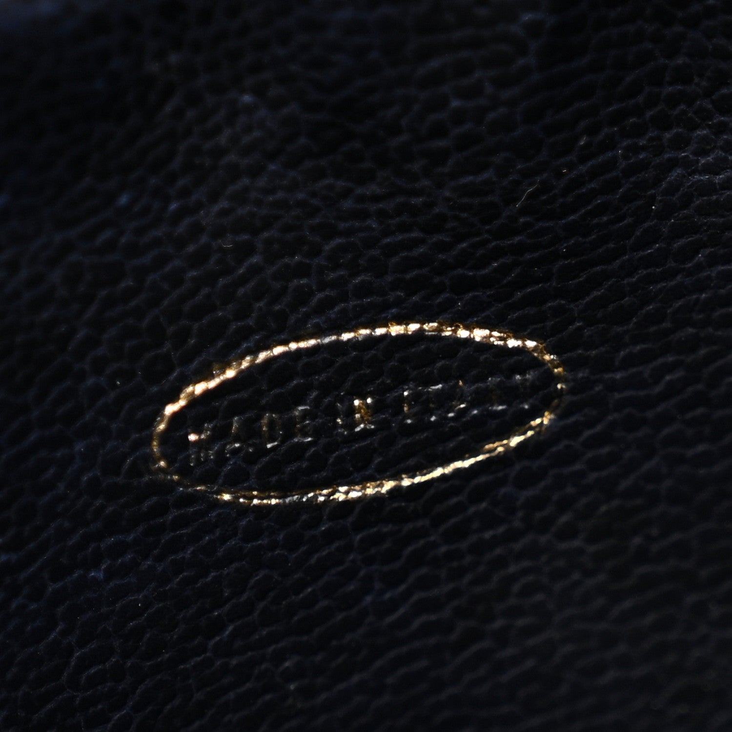 Chanel Caviar Quilted CC Drawstring Backpack Navy 7 of 14