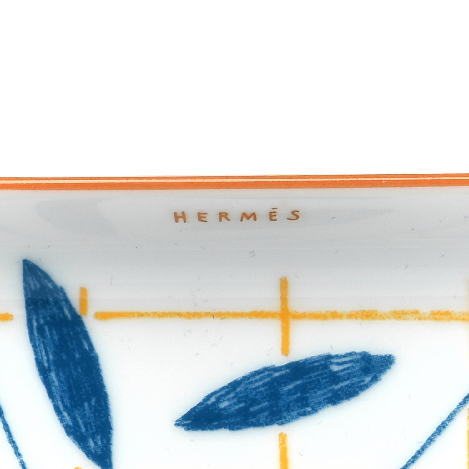 Hermes Porcelain Small A Walk In The Garden Tray 4 of 5