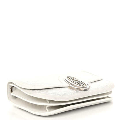 Goyard Goyardine 233 PM Shoulder Bag White 4 of 9