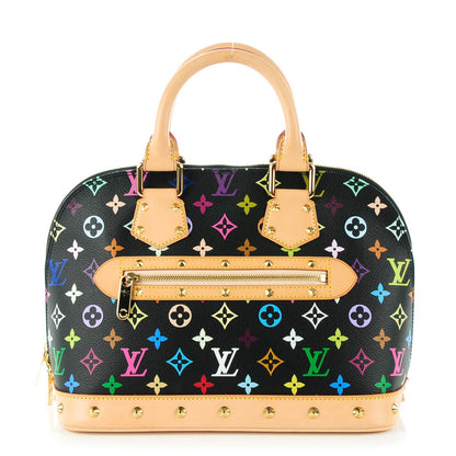 Louis Vuitton Monogram Multicolor Alma Black 1 of 7