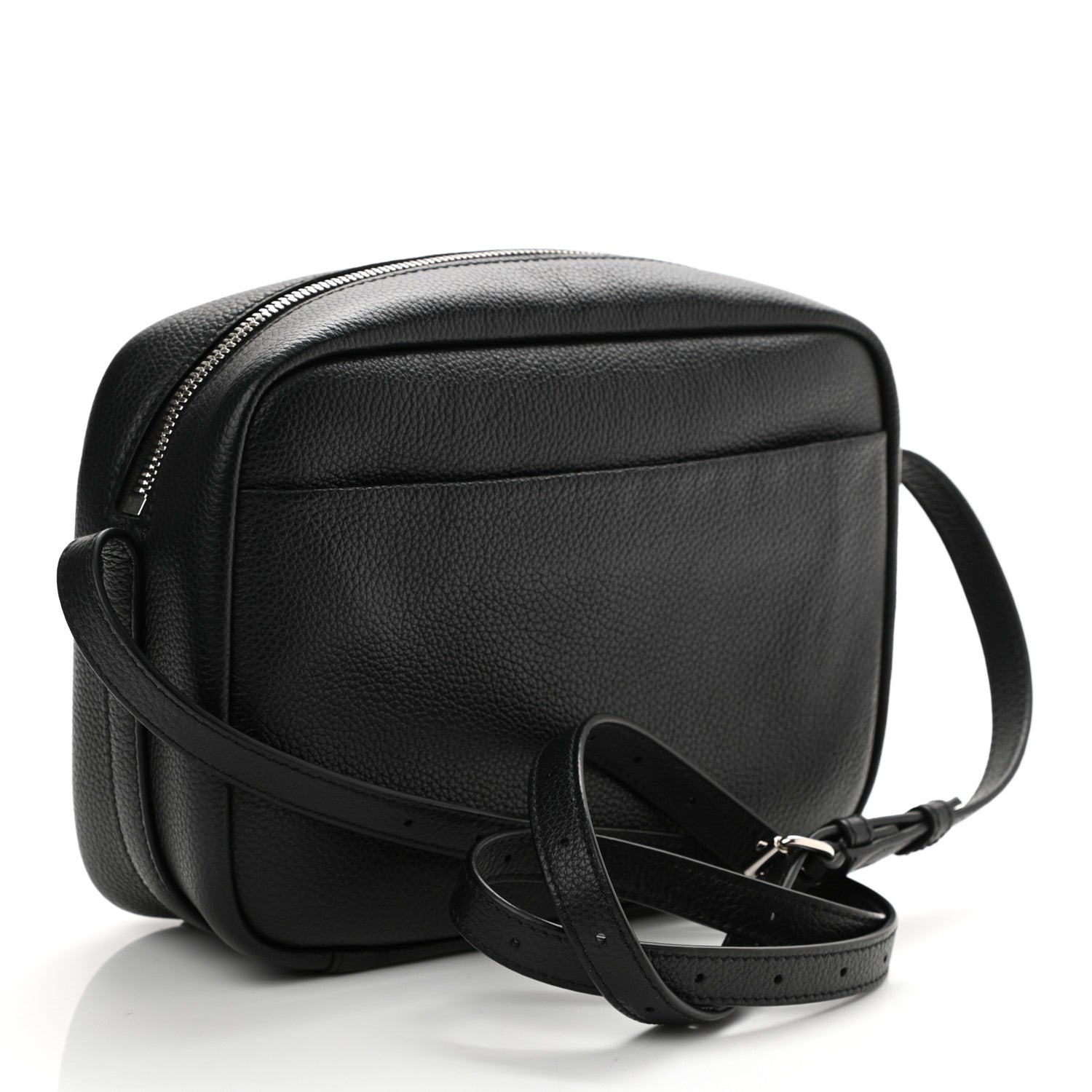 Balenciaga Calfskin Logo M Everyday Camera Bag Black 3 of 10