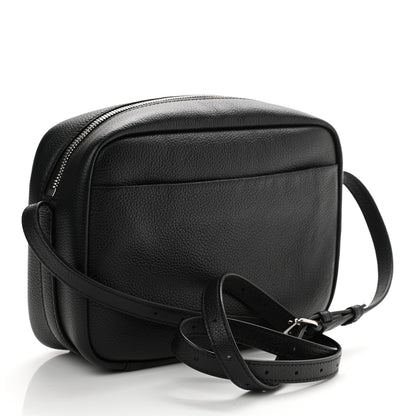 Balenciaga Calfskin Logo M Everyday Camera Bag Black 3 of 10