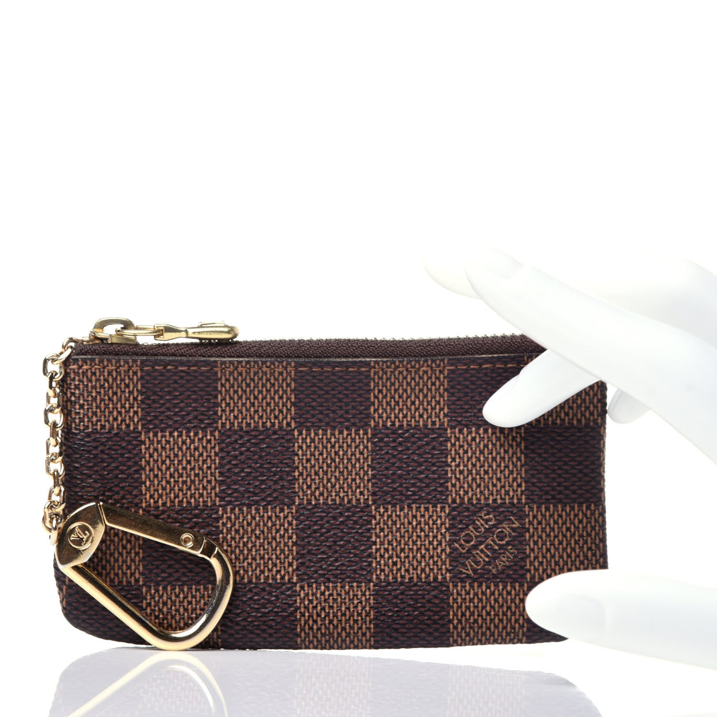 Damier Ebene Key Pouch