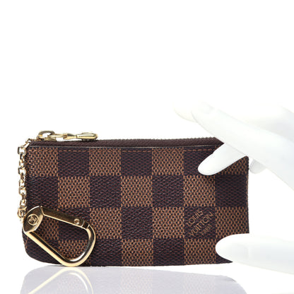 Louis Vuitton Damier Ebene Key Pouch 2 of 11