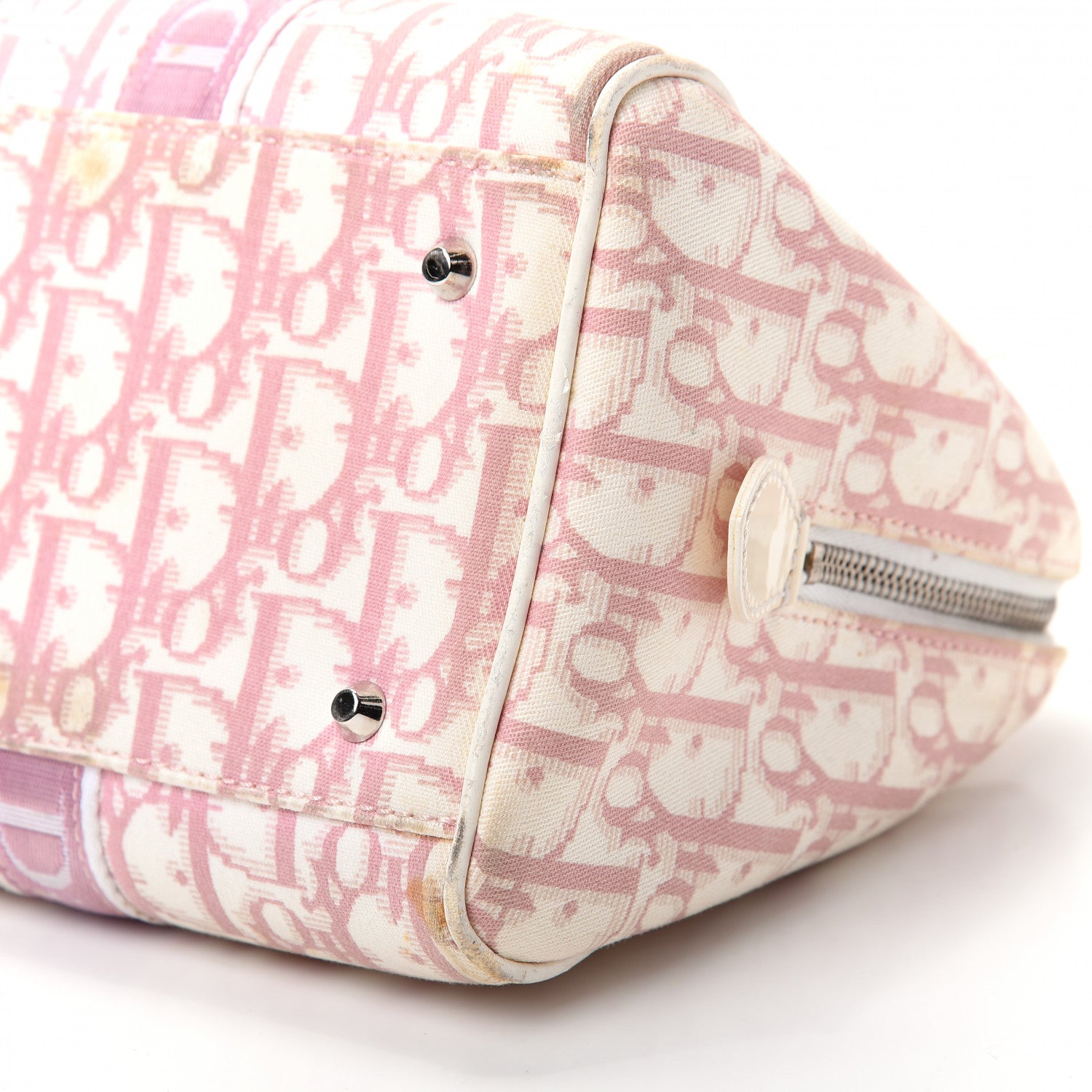 Christian Dior Monogram Girly Boston Pink 7 of 13