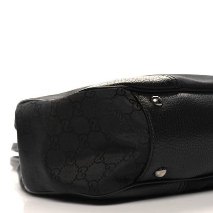 Gucci Monogram Medium Princy Tote Black 9 of 10