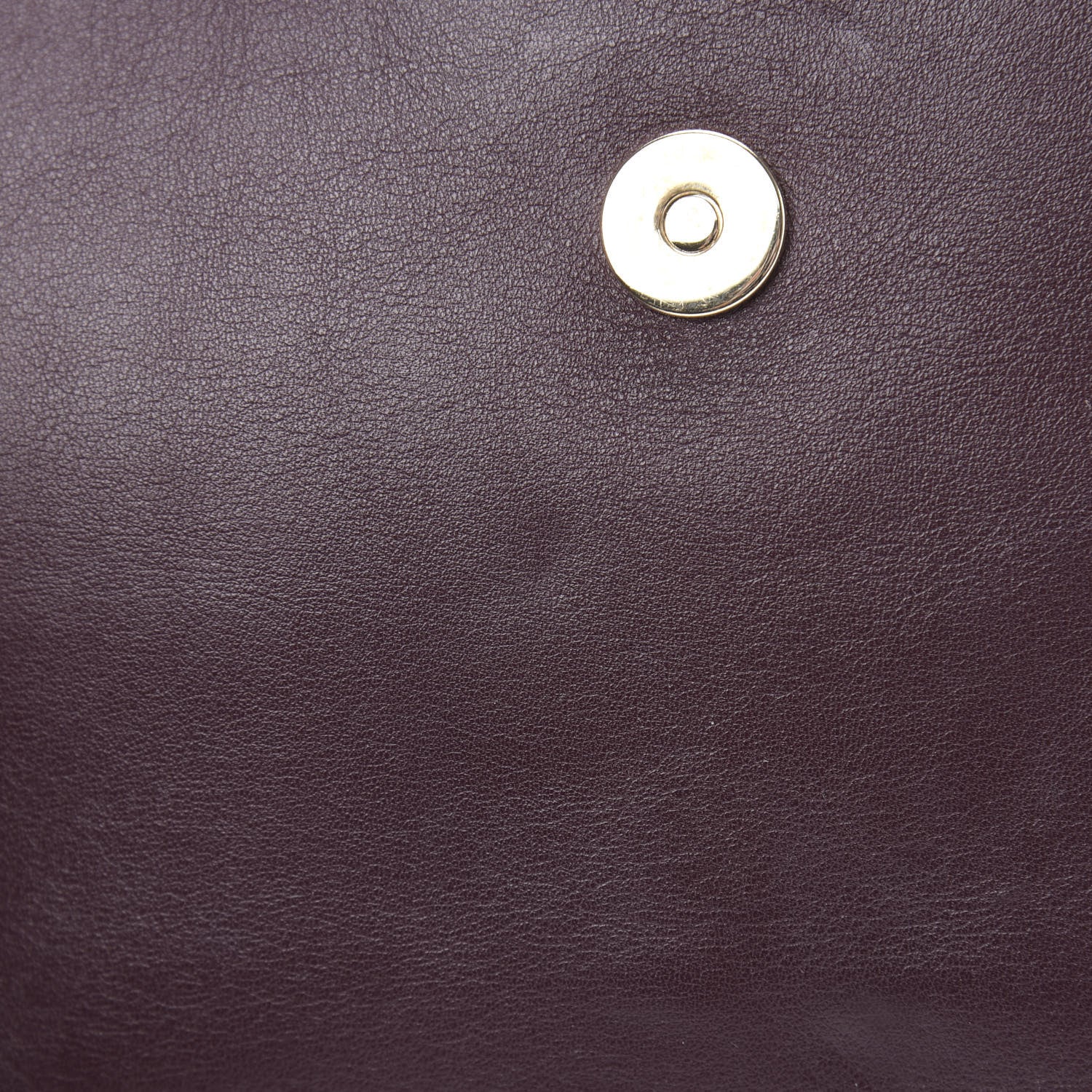 Chloe Calfskin Suede Medium Faye Shoulder Bag Plum Purple 13 of 13