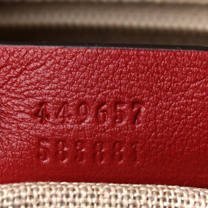 Gucci Soft Microguccissima Dome Satchel Red 7 of 11