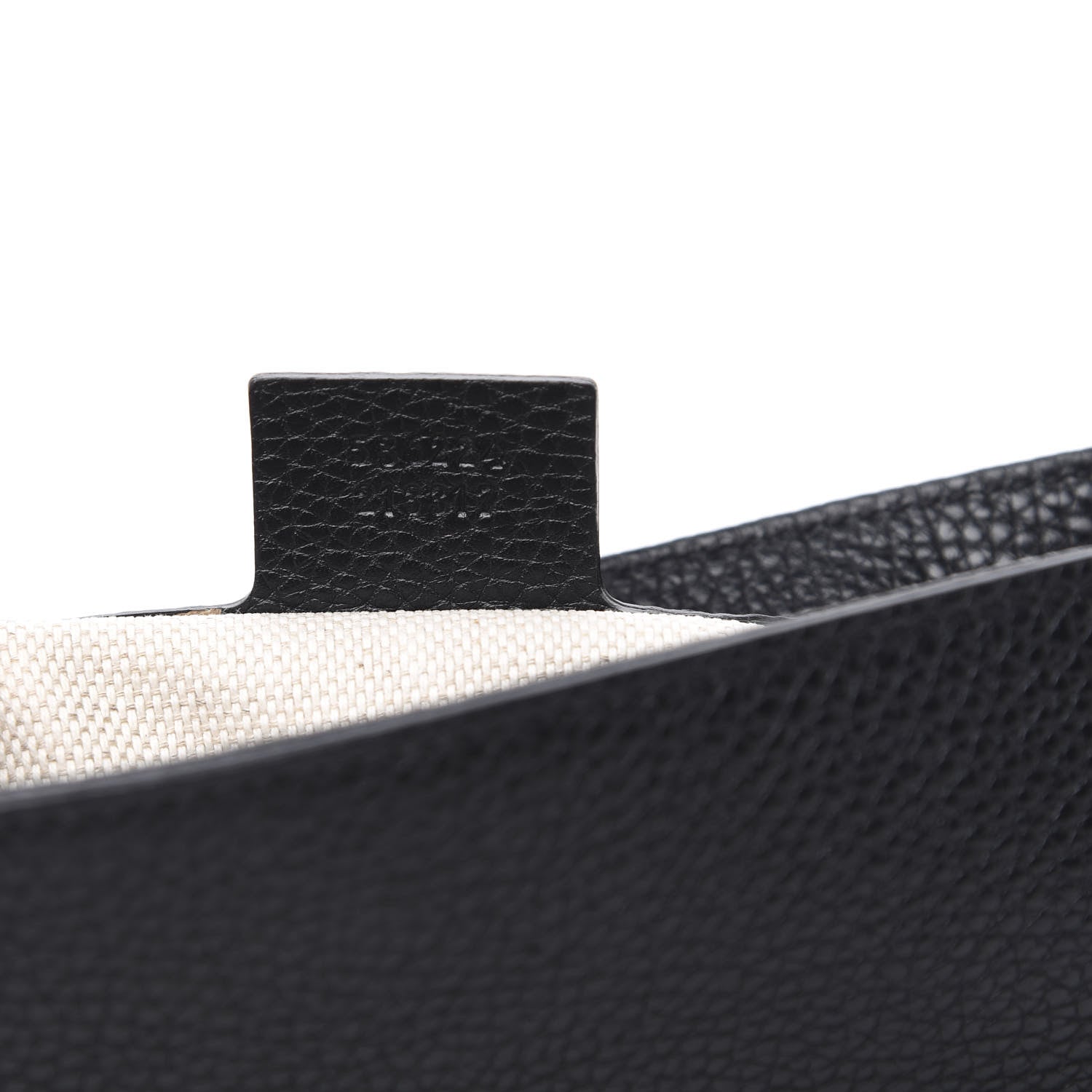 Gucci Pebbled Calfskin Medium Soho Flap Crossbody Black 7 of 10